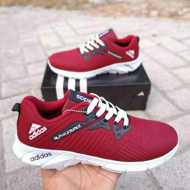 Alpha - Sepatu Sneakers Pria Wanita Sepatu Olahraga Running Jogging - Fashion Kerja sepatu sekolah