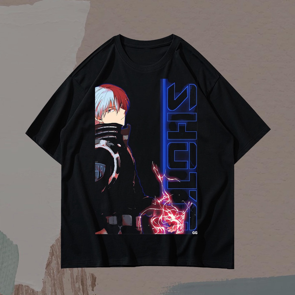 Kaos Anime Shoto Todoroki Oversize Vintage
