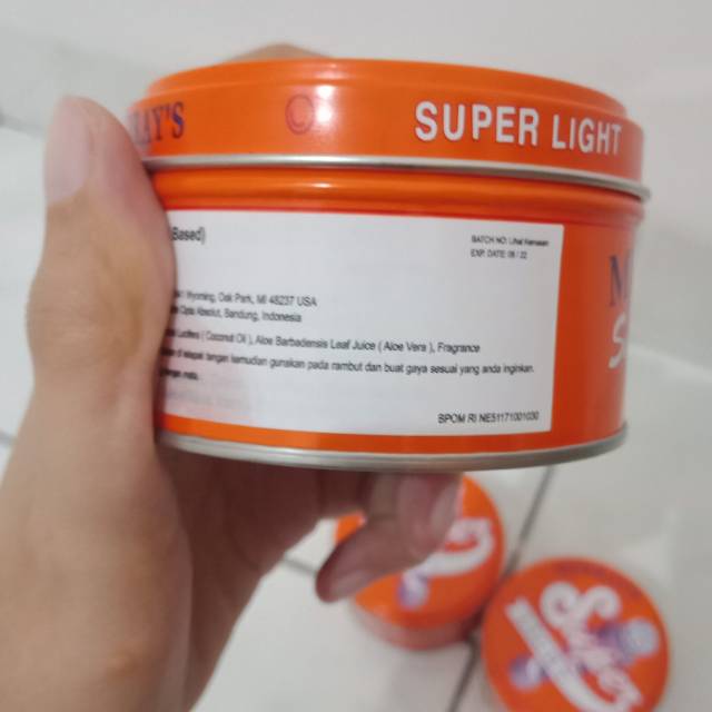 Murrays Superlight / Murray's Superlight Pomade sudah BPOM ukuran 85gram murah grosir