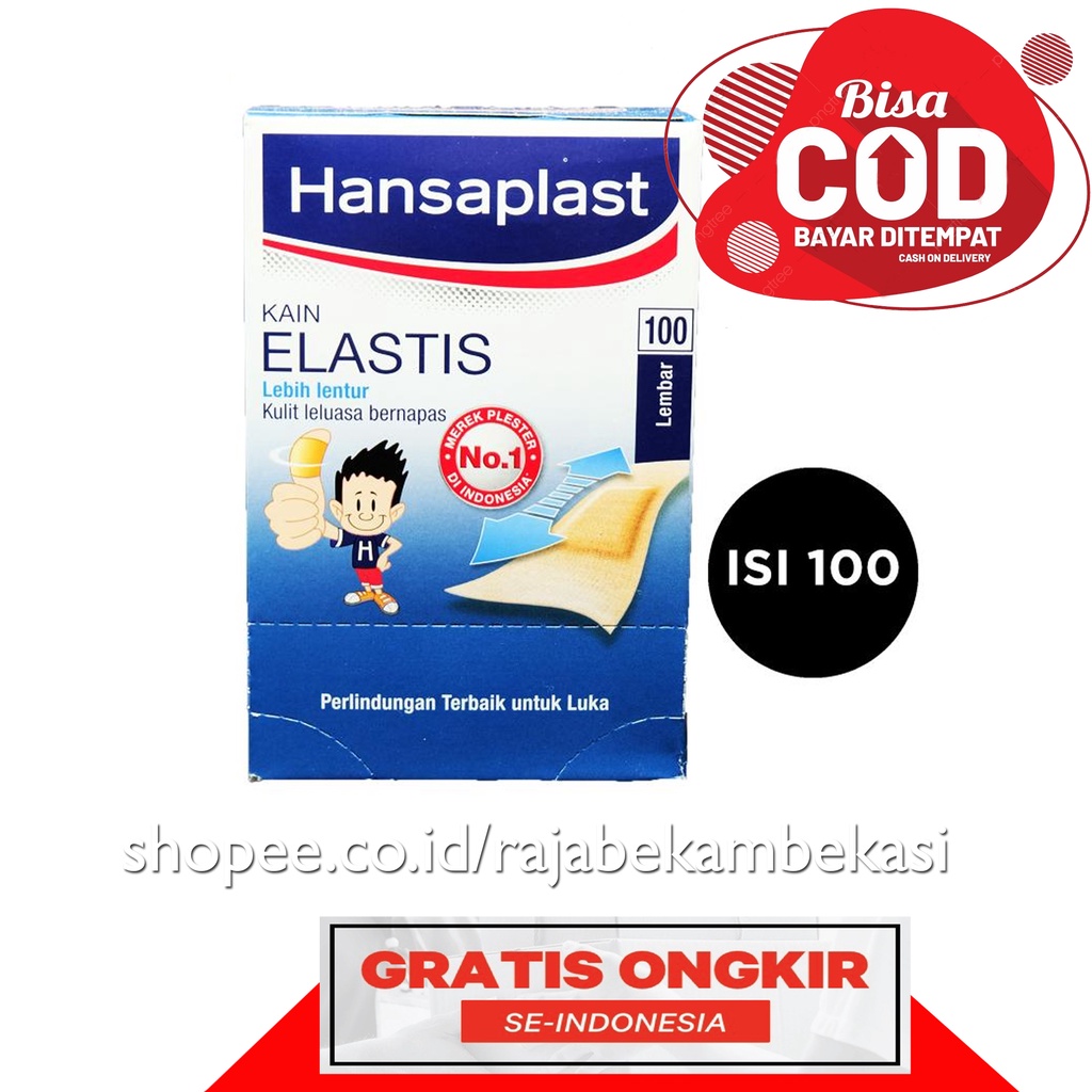 Hansaplast Plester Luka Isi 100 Pcs