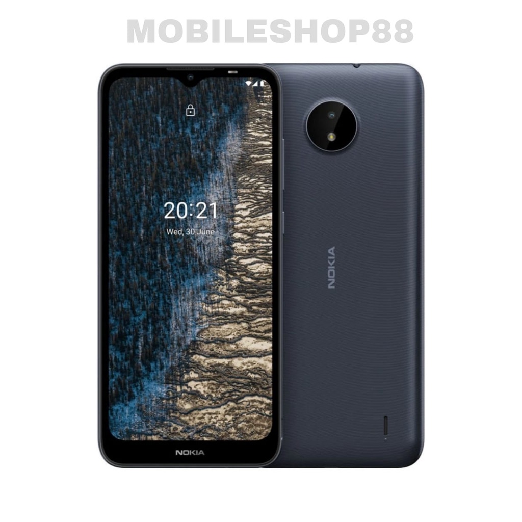 NOKIA C20 - 4G LTE - LAYAR 6.5 INCH - RAM 2/16G - GARANSI RESMI