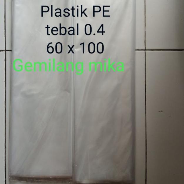 

♀ Plastik PE bening tebal 0.4 MURAH ➵