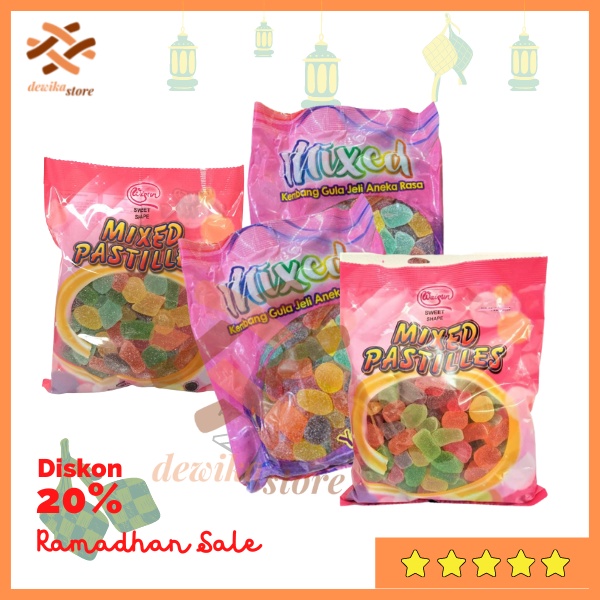 

Permen Jelly Mix Aneka Rasa