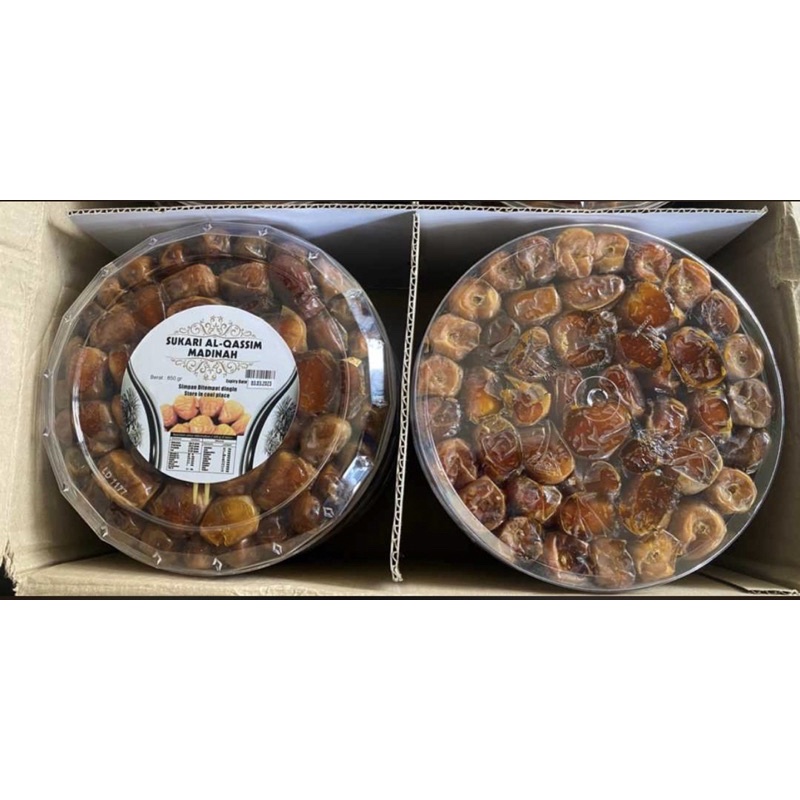 

kurma sukari 850gram premium kemasan toples