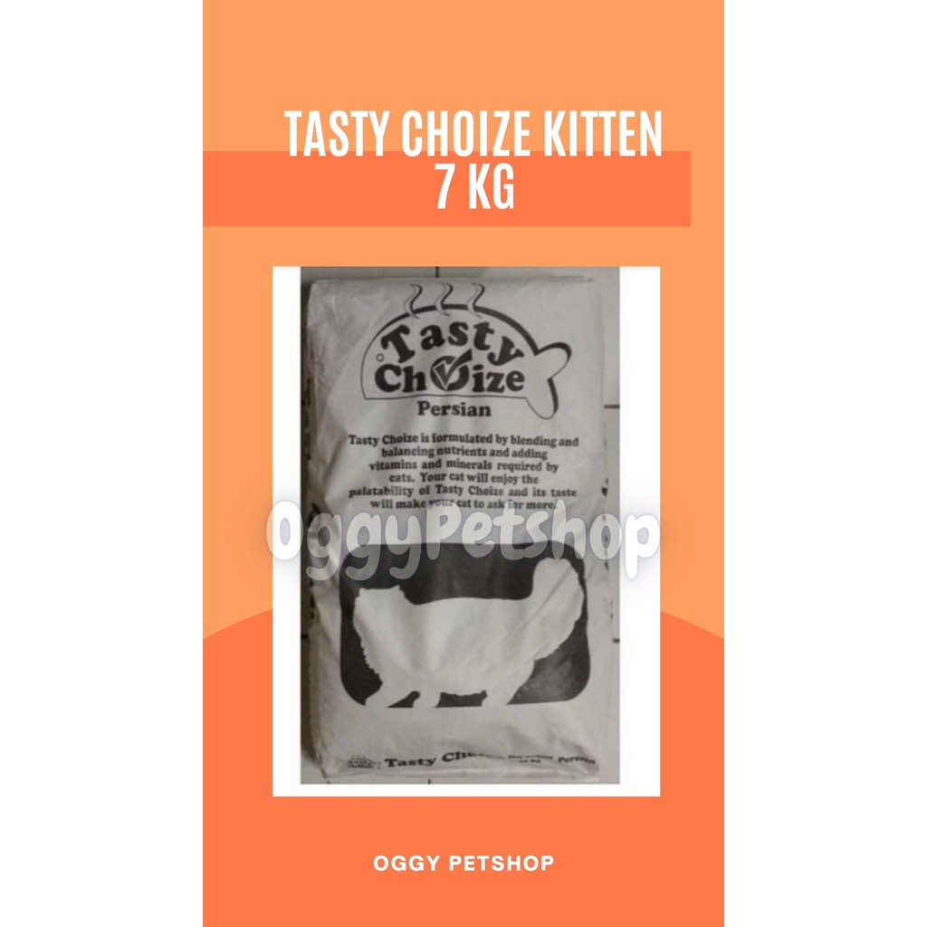 Tasty Choize Tuna Makanan Kucing Kemasan 7 kg ( 1 kg x 7)