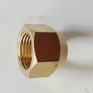 NUT NEPEL TEBAL / NUT PIPA AC / BAUT SAMBUNGAN PIPA AC 1/2"; 3/8"; 1/4"