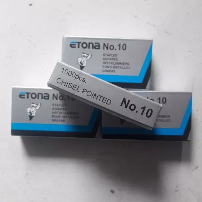 

Isi Staples No 10 Estona /pack