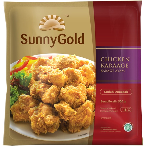 

SUNNY GOLD CHICKEN KARAGE 500 GRAM