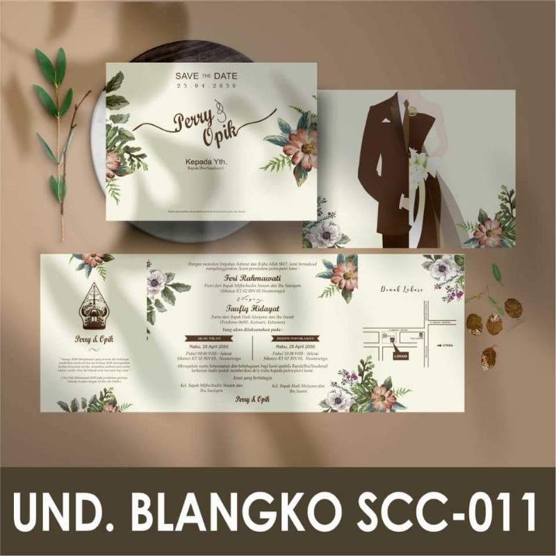 Blangko undangan griya SCC 011