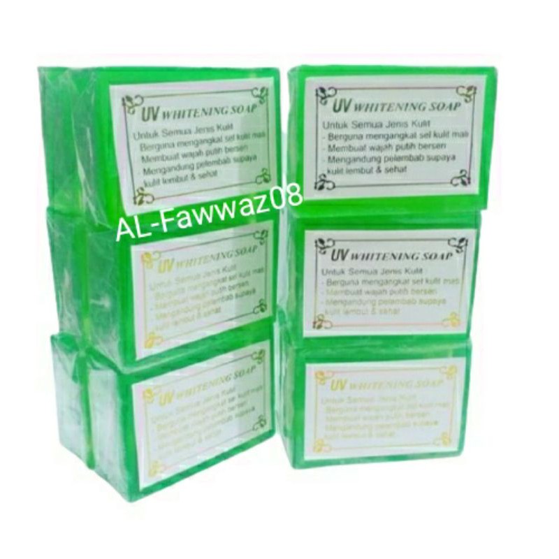 SABUN UV HIJAU WHITENING//SABUN UV WHITENING HIJAU ORIGINAL