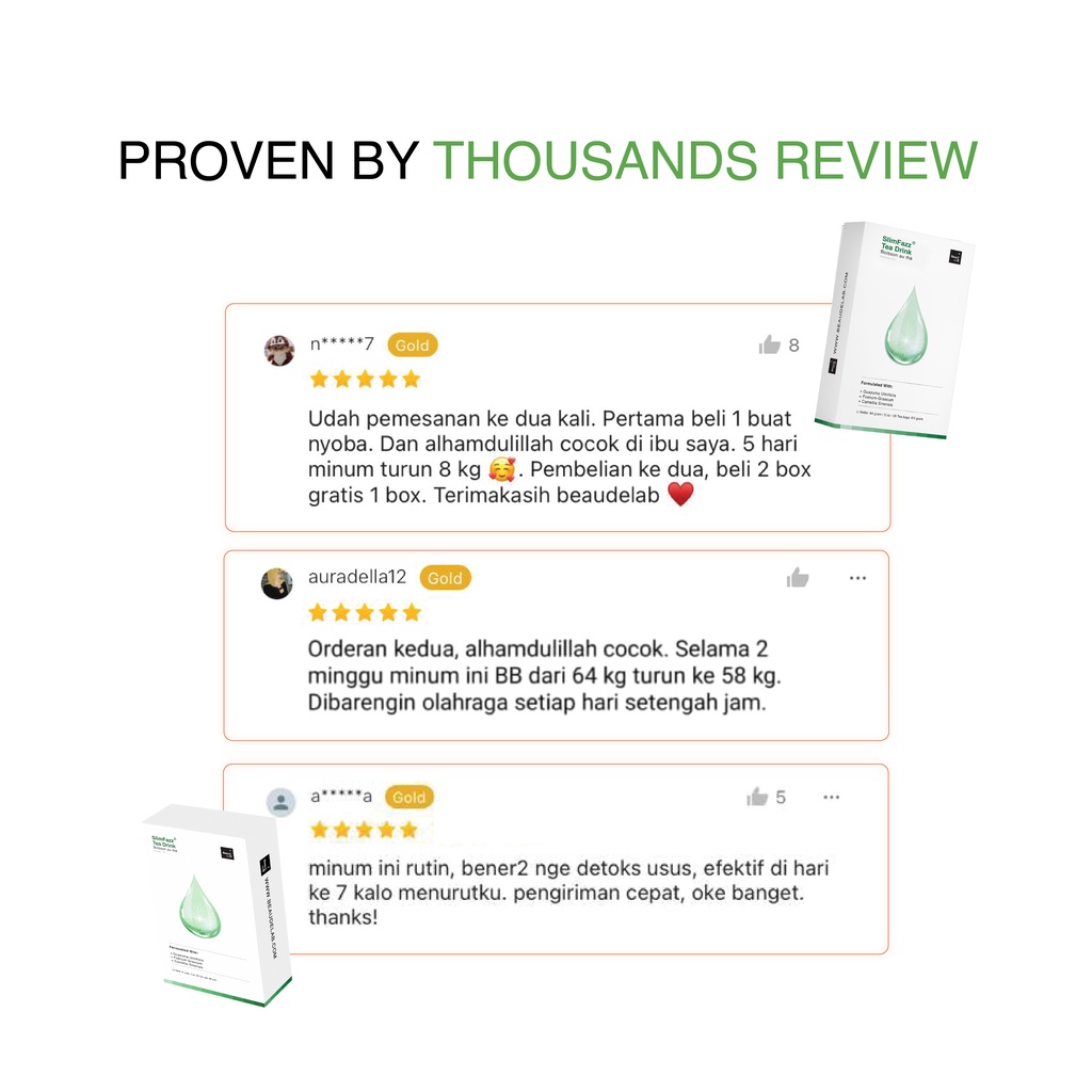 TEH DIET DETOKS | Beaudelab SlimFazz Tea Drink | Suplemen pelangsing herbal | Makanan diet-4