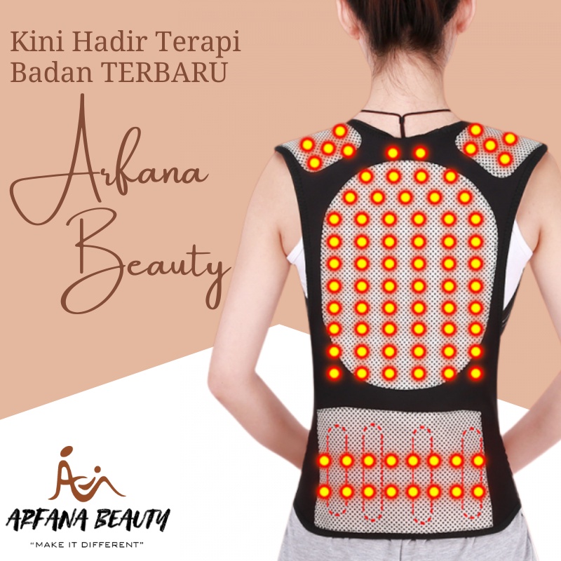 Alat Terapi Badan Perawatan Diri Terapi Pundak Punggung Pinggang Tourmaline Back Waist Shoulder