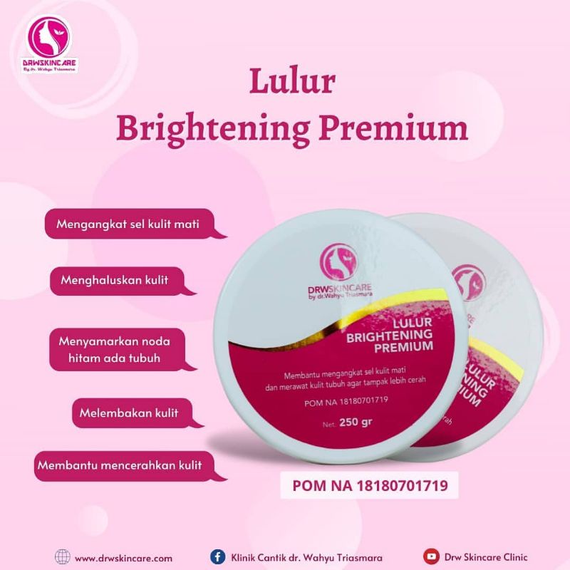 Lulur bleaching Drw skincare