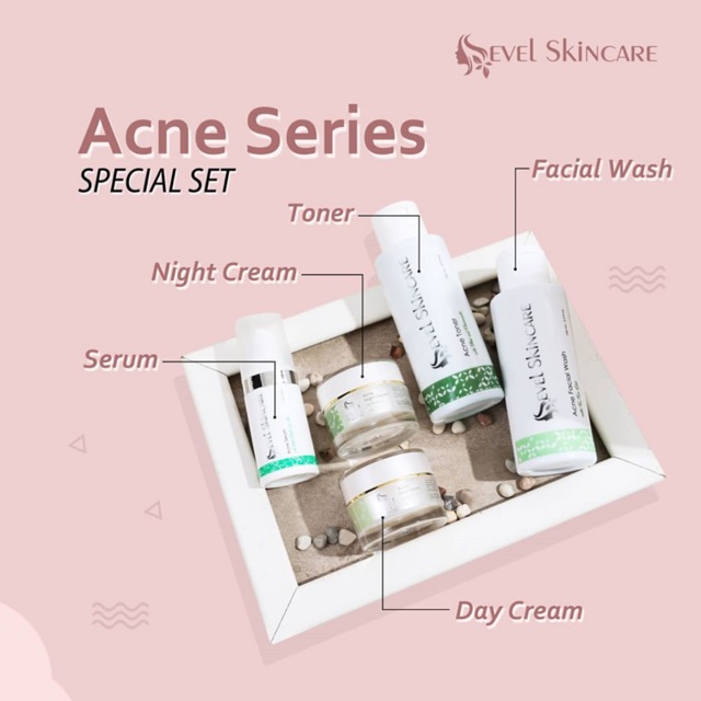 CREAM ACNE SERIES SPECIAL SET EVEL SKINCARE