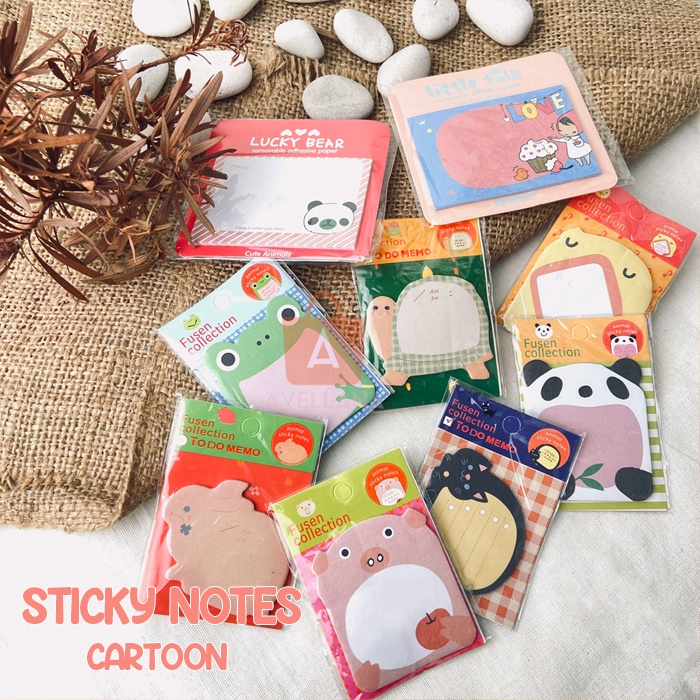 

Memopad Kawaii / Sticky note Lucu