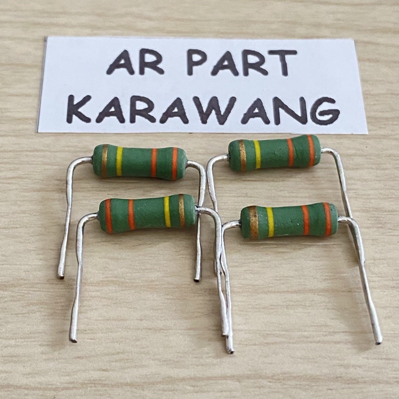 resistor 330k 2watt original japan bodi kecil ready