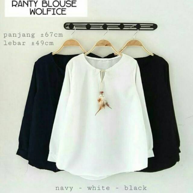 RANTY BLOUSE ( BIG PROMO )