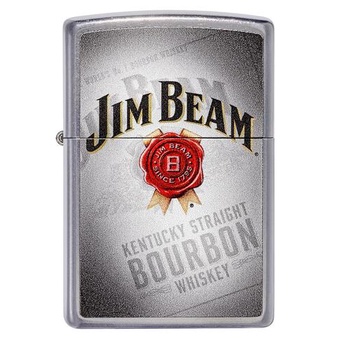 Zippo 49323 Jim Beam® Logo Street Chrome