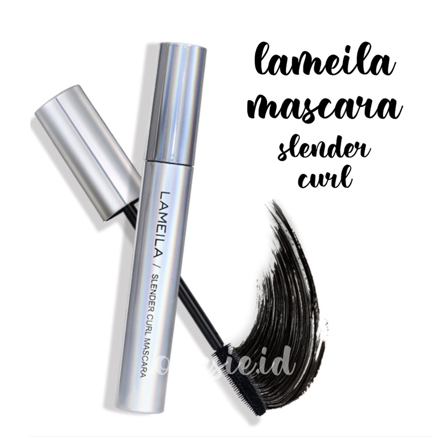 LAMEILA Maskara Silver Long Last Lash Slender Curling Mascara Waterproof LA074