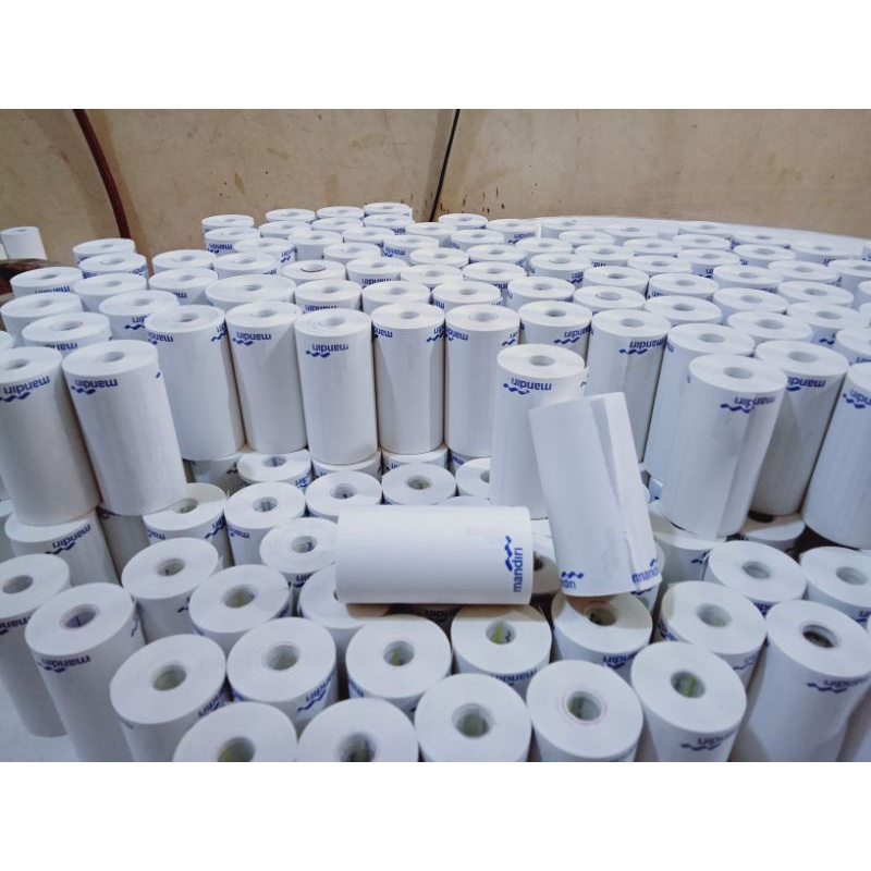 

KERTAS THERMAL ROLL LOGO MANDIRI UKURAN 58x30mm