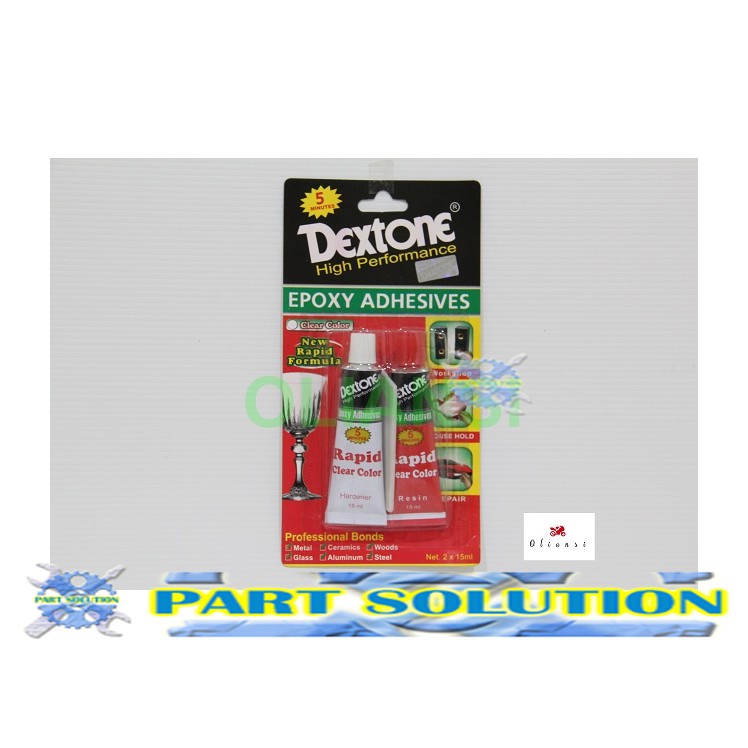 

LEM BESI EPOXY ADHESIVES 5 MENIT DEXTONE BENING Terbaru Dijamin Original