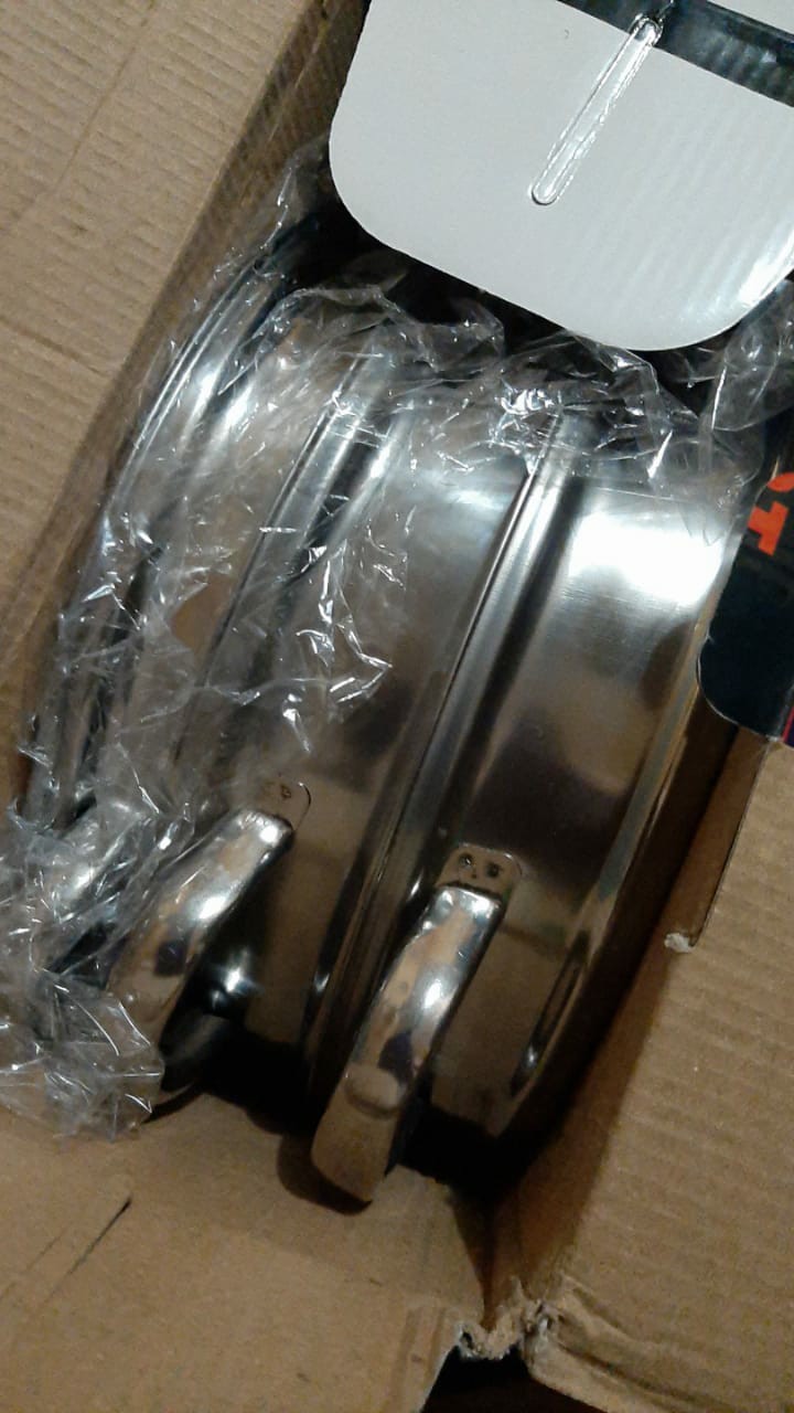 Panci Steam 3 Susun Stainless 28cm Pot