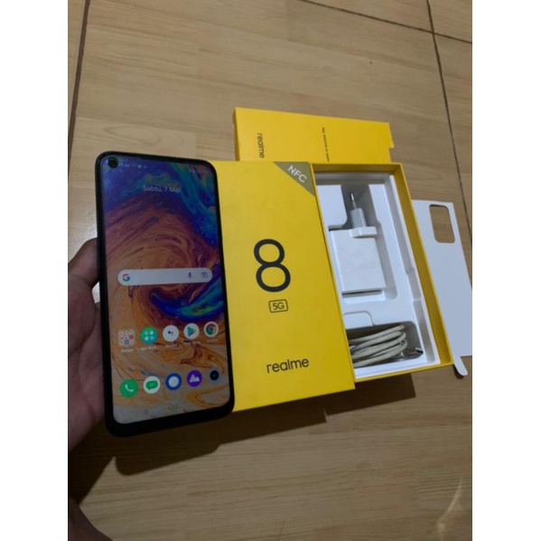 Realme 8 5G Ram 8/128GB Second