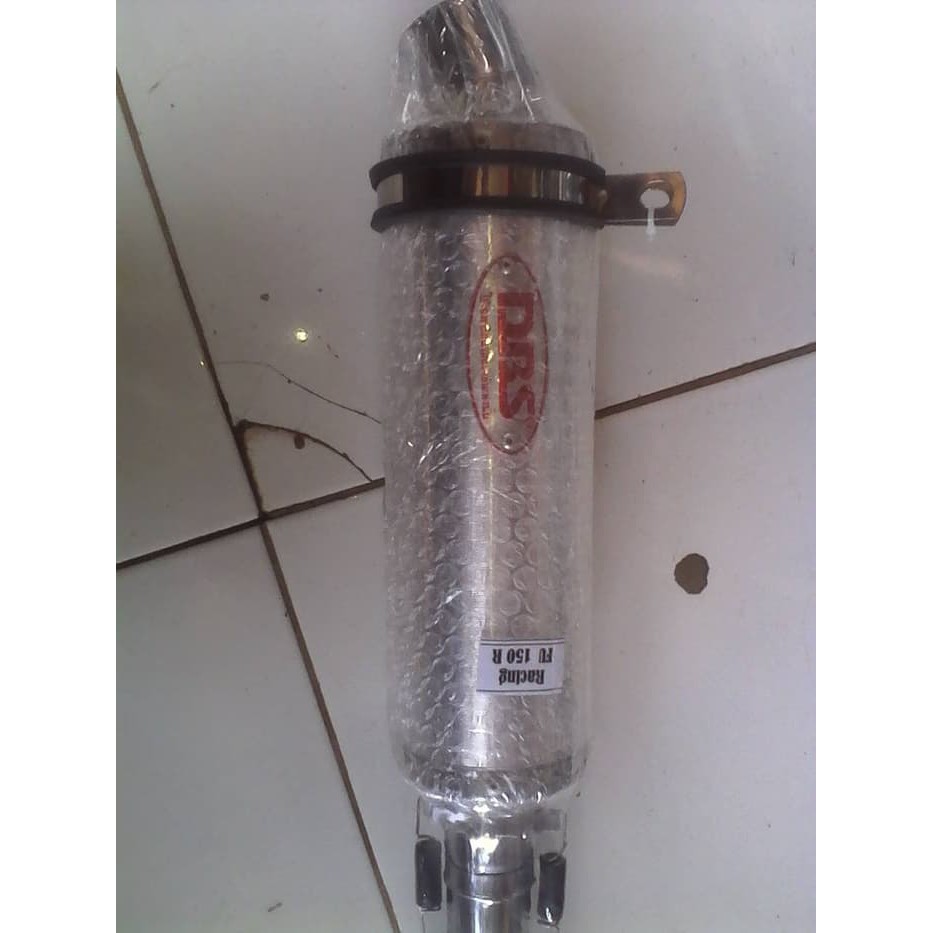 Knalpot DBS Satria Fu chrome Titanium