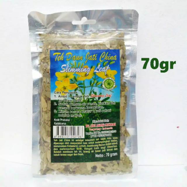 

Teh Daun Jati China Slimming Leaf 70 Gram