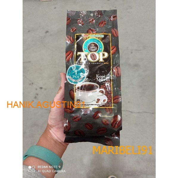 

Top Kopi Murni Pack 158GR / Kopi Hitam Murni Instan Top Kopi 158gr maribeli91