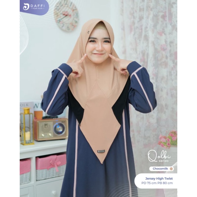 JILBAB INSTAN DAFFI QOLBI