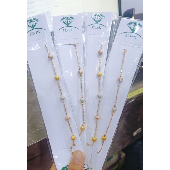 Gelang ranati model Dior kadar 375% P.16,50cm