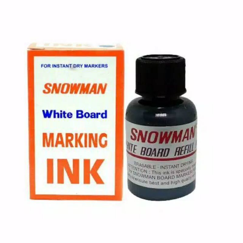 

Tinta Refill Spidol Whiteboard SNOWMAN (1botol)