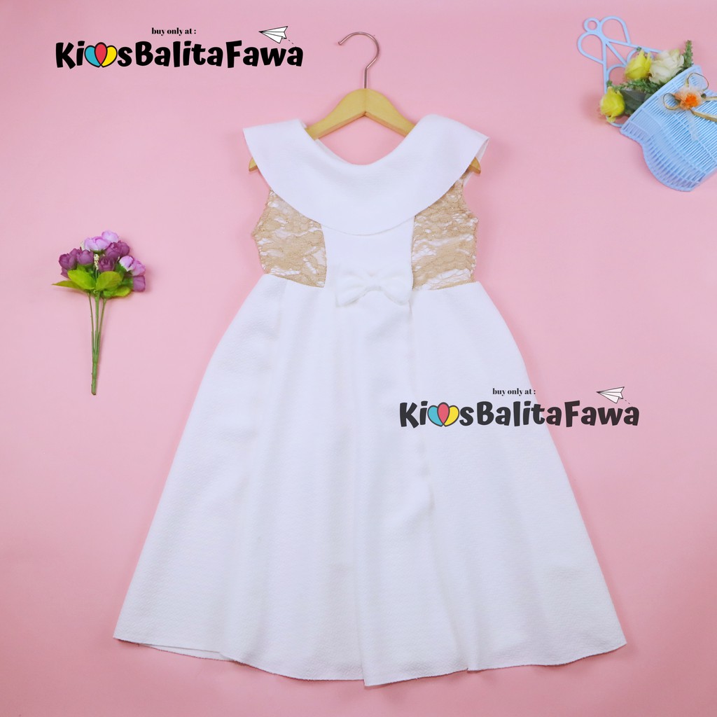 Dress Cantika uk 6-7 Tahun / Dres Yukensi Murah Grosir Baju Anak Perempuan Harian Gaun Pesta Polos babycinnamon