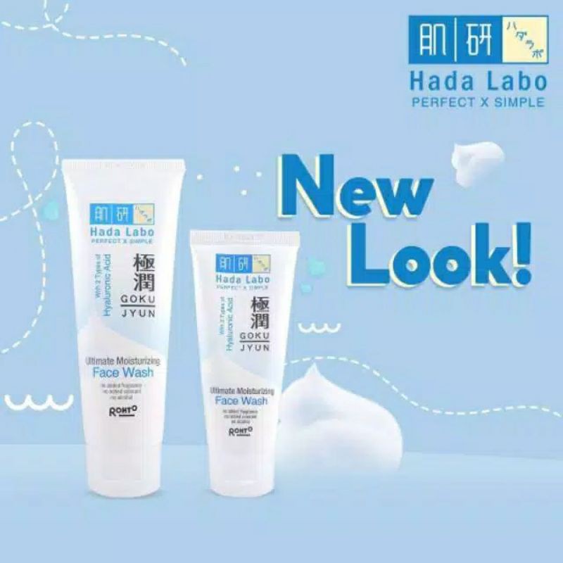 Hada Labo Gokujyun Ultimate Face Wash 100 ml