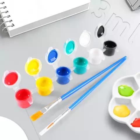 

Cat Lukis Akrilik Set Acrylic Paint 12 Warna