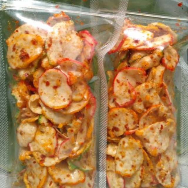 

Kerupuk seblak pedas 75gr