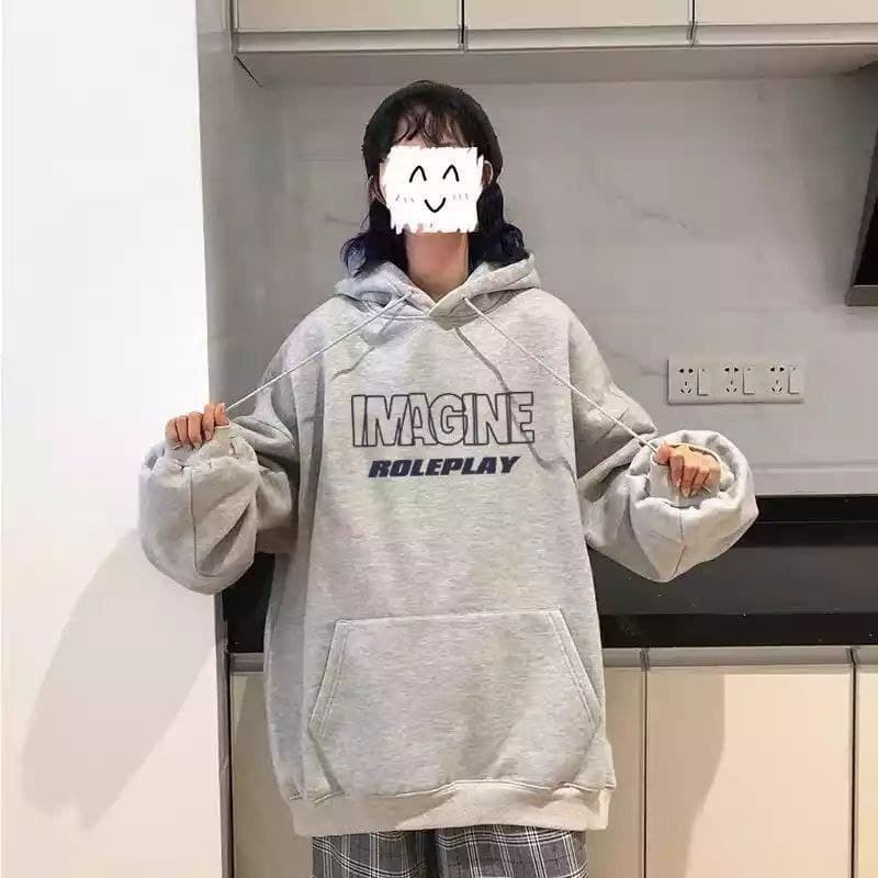 HOODIE UNISEX IMAGINE ROLEPLAY - ATASAN KEKINIAN PREMIUM