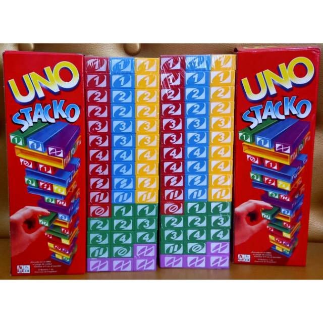 Uno Stacko Uno Balok Uno Susun Shopee Indonesia