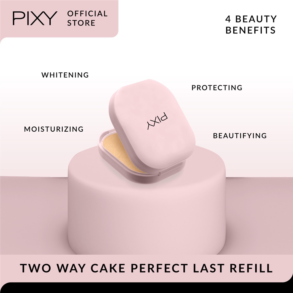 PIXY UVW TWC Perfect Last Refill - 02 Natural Buff (4 Beauty Benefit)