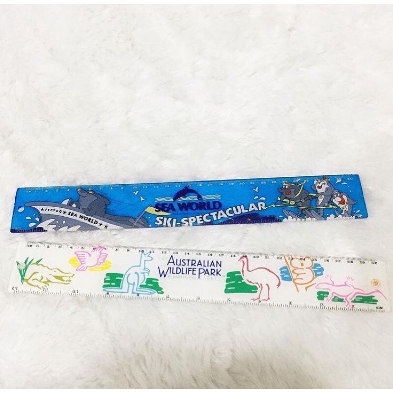 

Original Seaworld Australia Wildlife Park Jumbo Long Ruler Penggaris ATK Anak Perlengkapan Sekolah Sea World