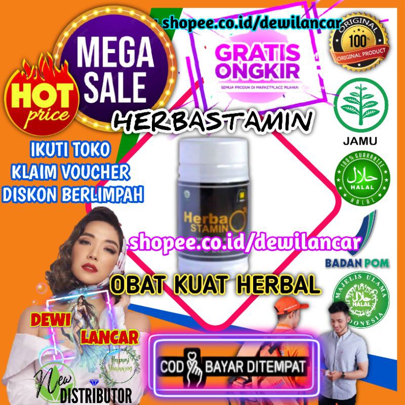 HERBASTAMIN NASA ORIGINAL - OBAT KUAT PRIA - OBAT KUAT HERBAL - OBAT KUAT AMPUH - OBAT MANI ENCER