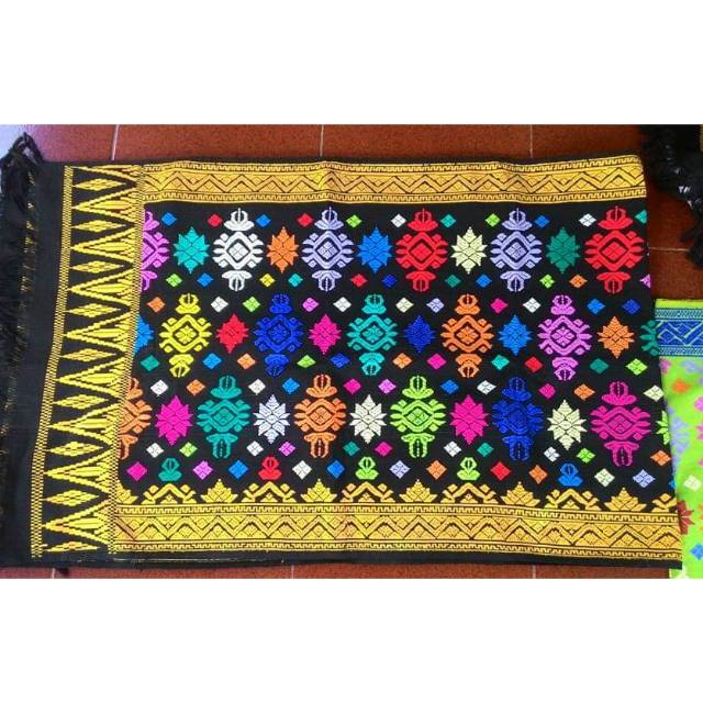 Kain Tenun Songket Anak, Selendang/ Rok/ Taplak Meja Songket Khas Asli Bali
