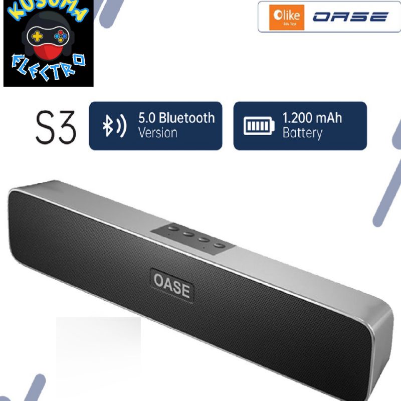 SPEAKER BLUETOOTH PANJANG OASE S3