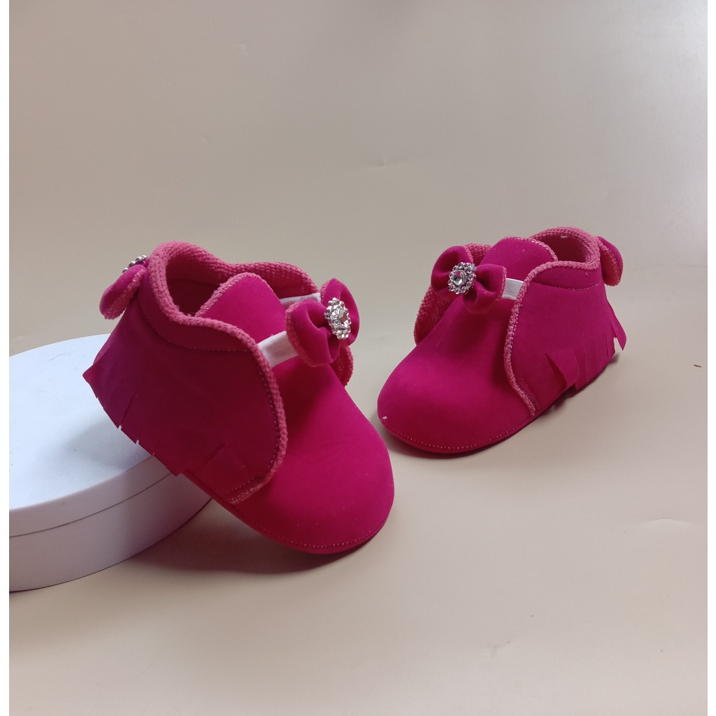 SEPATU BAYI PREWALKER PEREMPUAN USIA 0-12 BULAN / SEPATU BAYI MURAH - RAWING