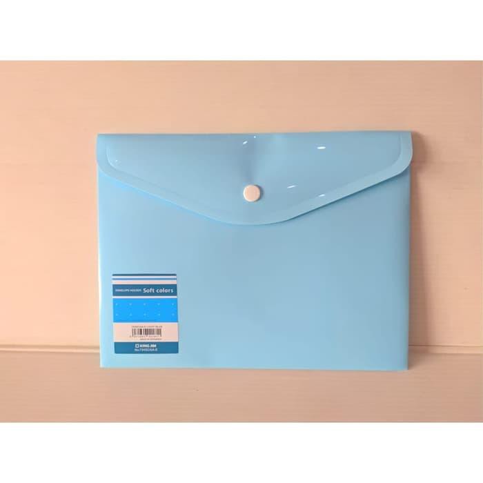 

Map Tempat Penyimpanan File Dokumen Berkas Envelope Holder King Jim A5 Soft Light Blue 734SCGA-E