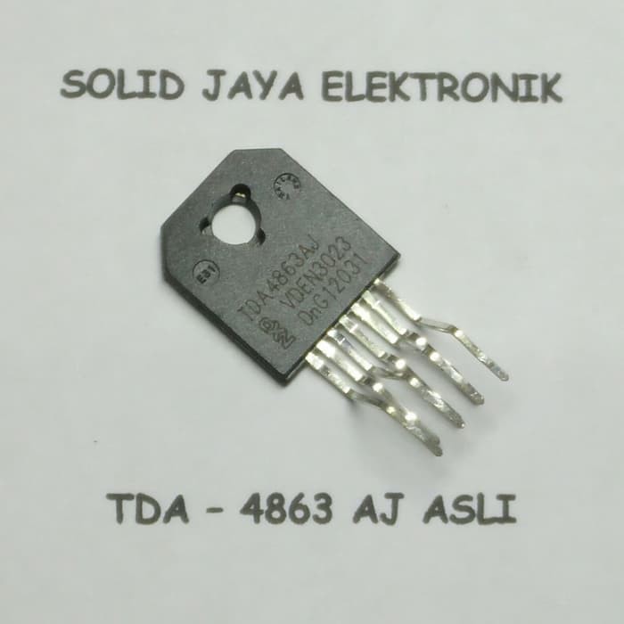 Transistor TDA4863AJ ASLI ORI - IC TR TDA 4863 AJ TR Vertical Vertikal