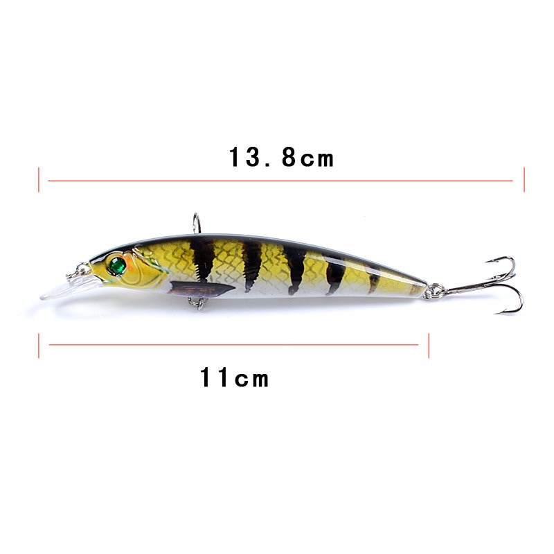 Umpan Pancing Bentuk Ikan Kecil Bionik 11cm / 13.4g