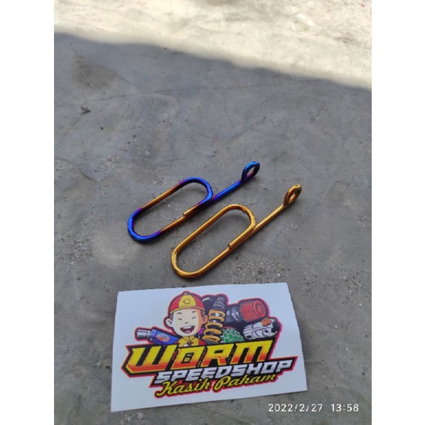 Breket Selang Rem Depan Kawat Probolt Gold Two Tone Universal