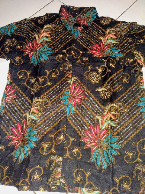Kemeja Batik Lengan Panjang Size M L Xl Xxl Xxxl